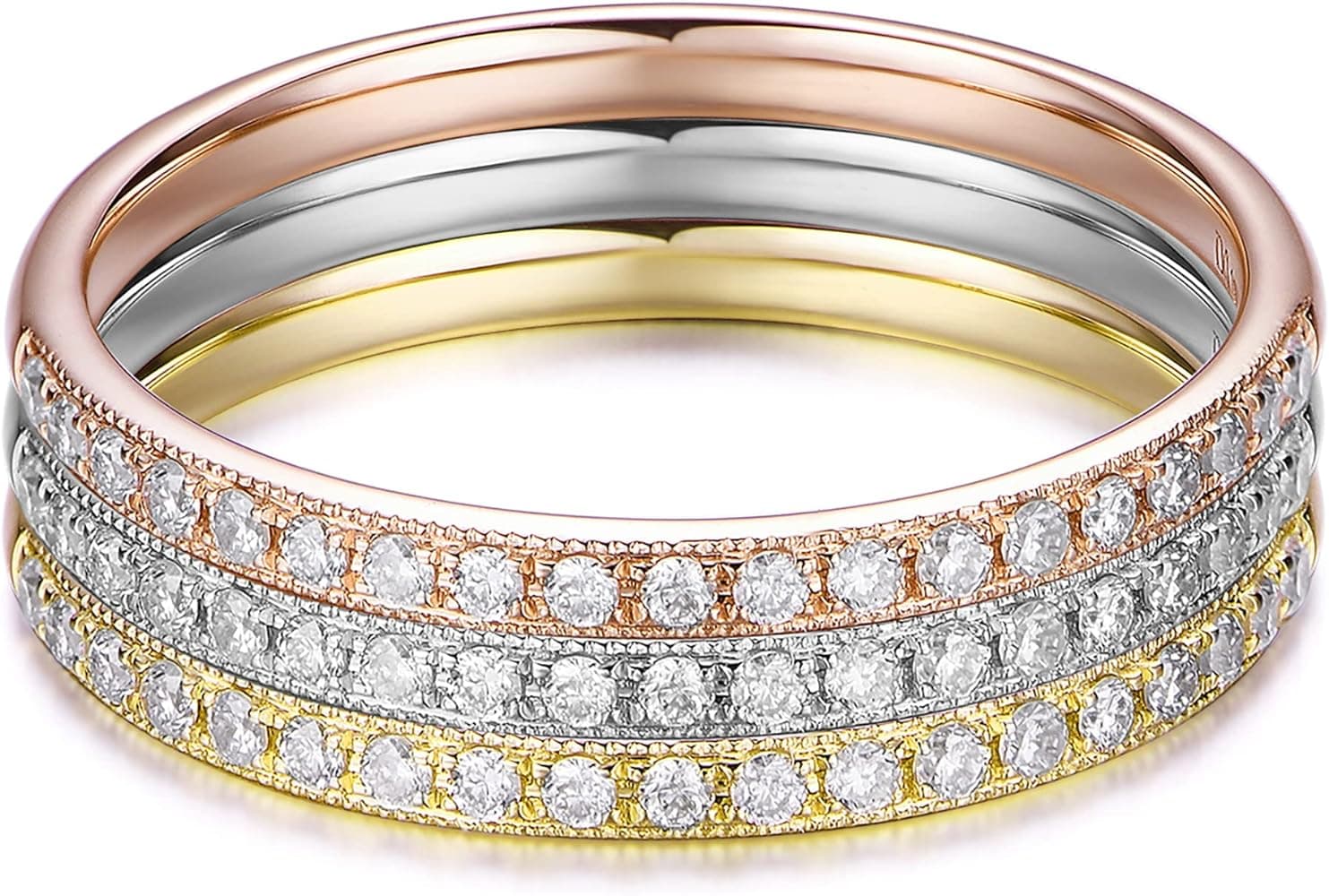 Solid Gold Petite Micropave