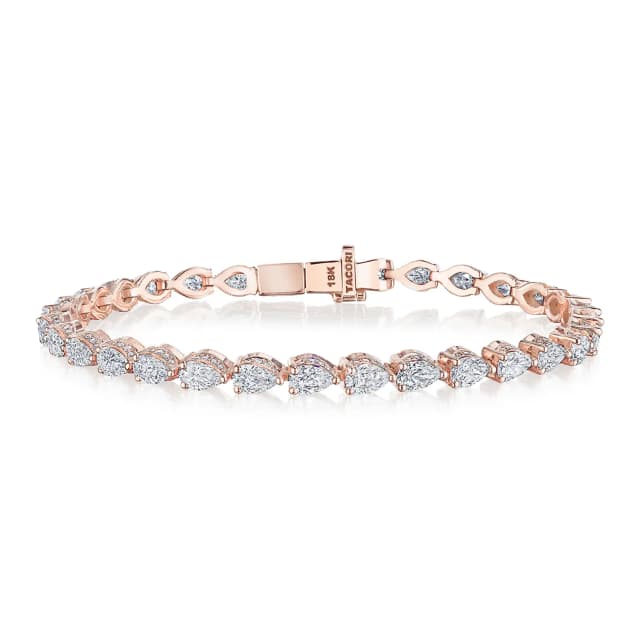 14K Yellow Gold Diamond Tennis Bracelet (2.5 Carat)