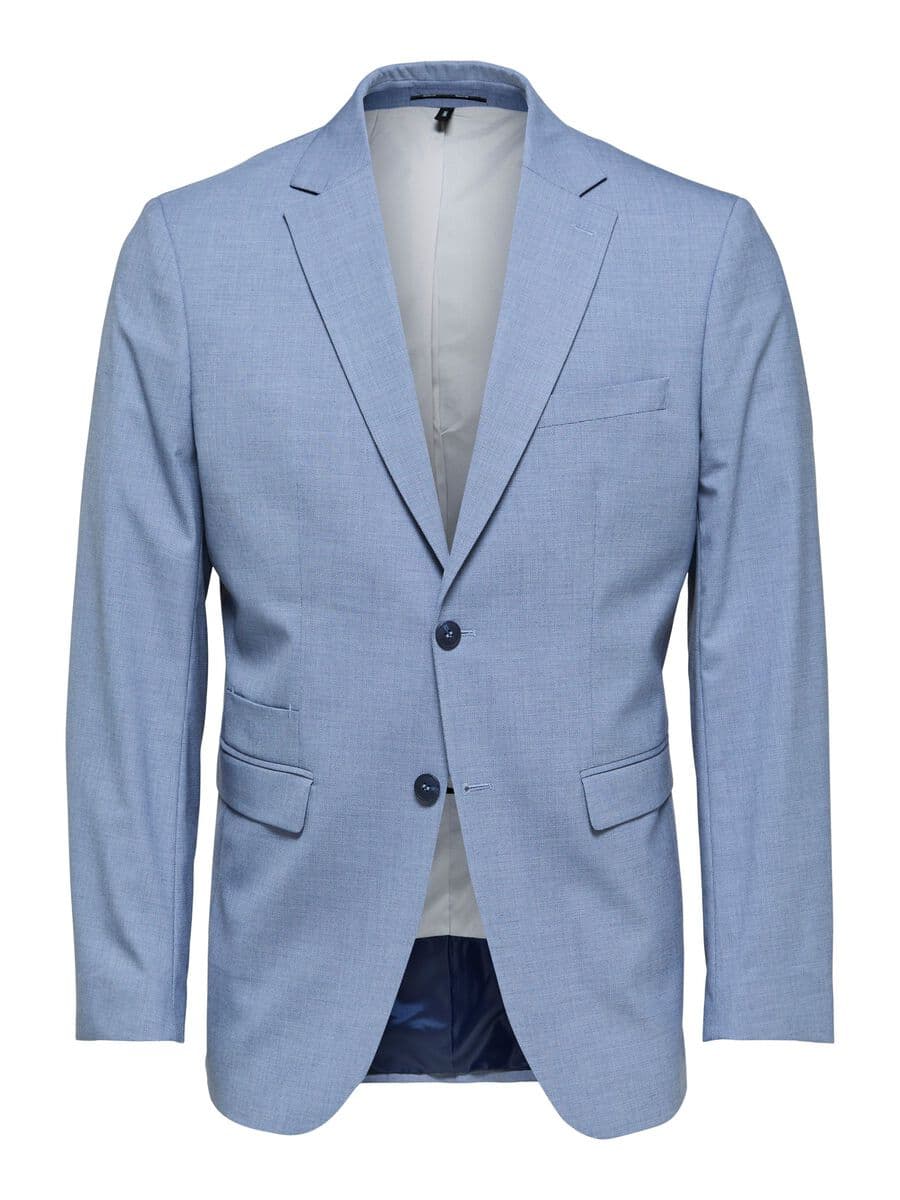 Men's Slim Fit Wool Blend Blazer