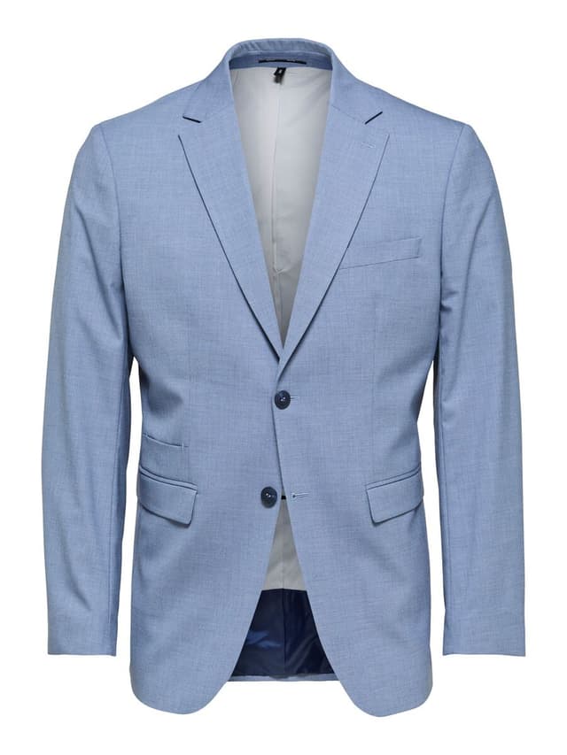 Men's Slim Fit Wool Blend Blazer